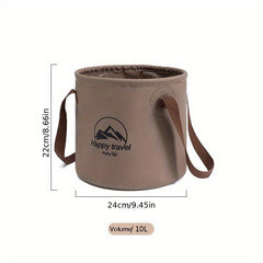 1pc Portable Foldable Bucket for Outdoor Adventures