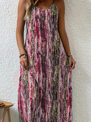  Summer Dress Women's V Neck Medium Stretch M