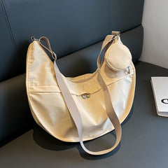 Nylon Crossbody Bag Dumpling Shoulder Bag Casual Handbag