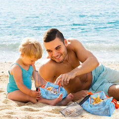Beach Adventure Kit with Mesh Shovel & Bag