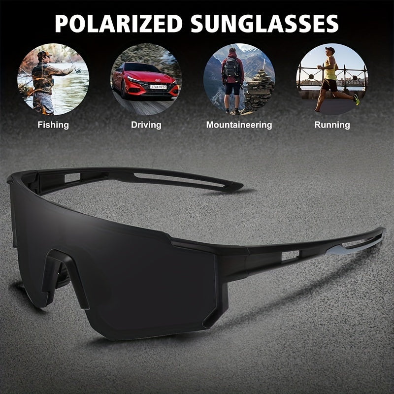 Men's Sports Sunglasses UV Protection for Driving Cycling Running Fishing