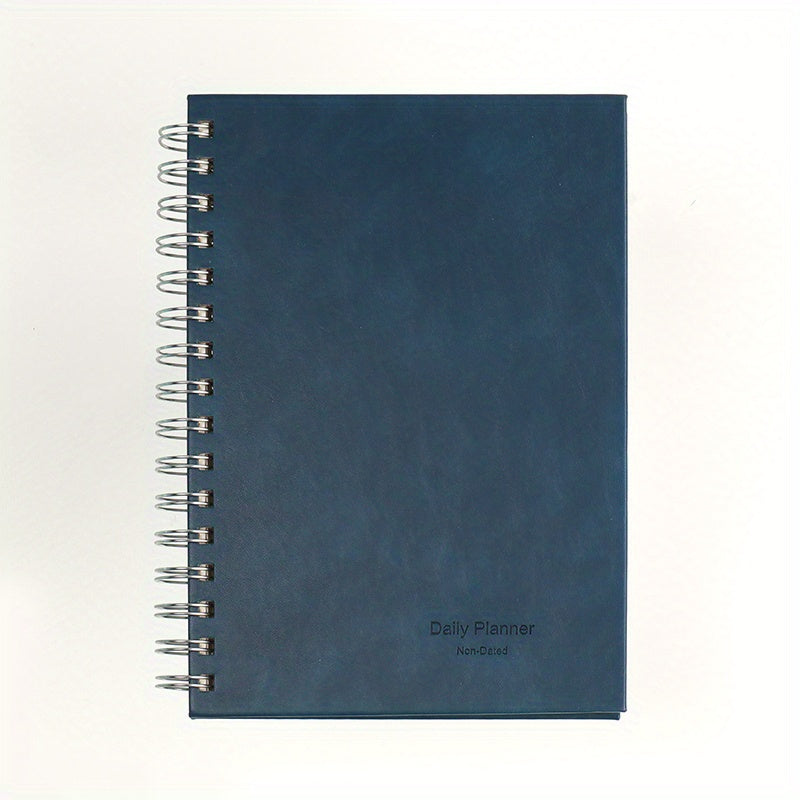Retro Coil Notebook Thickened Classroom, Office Conference Notebook