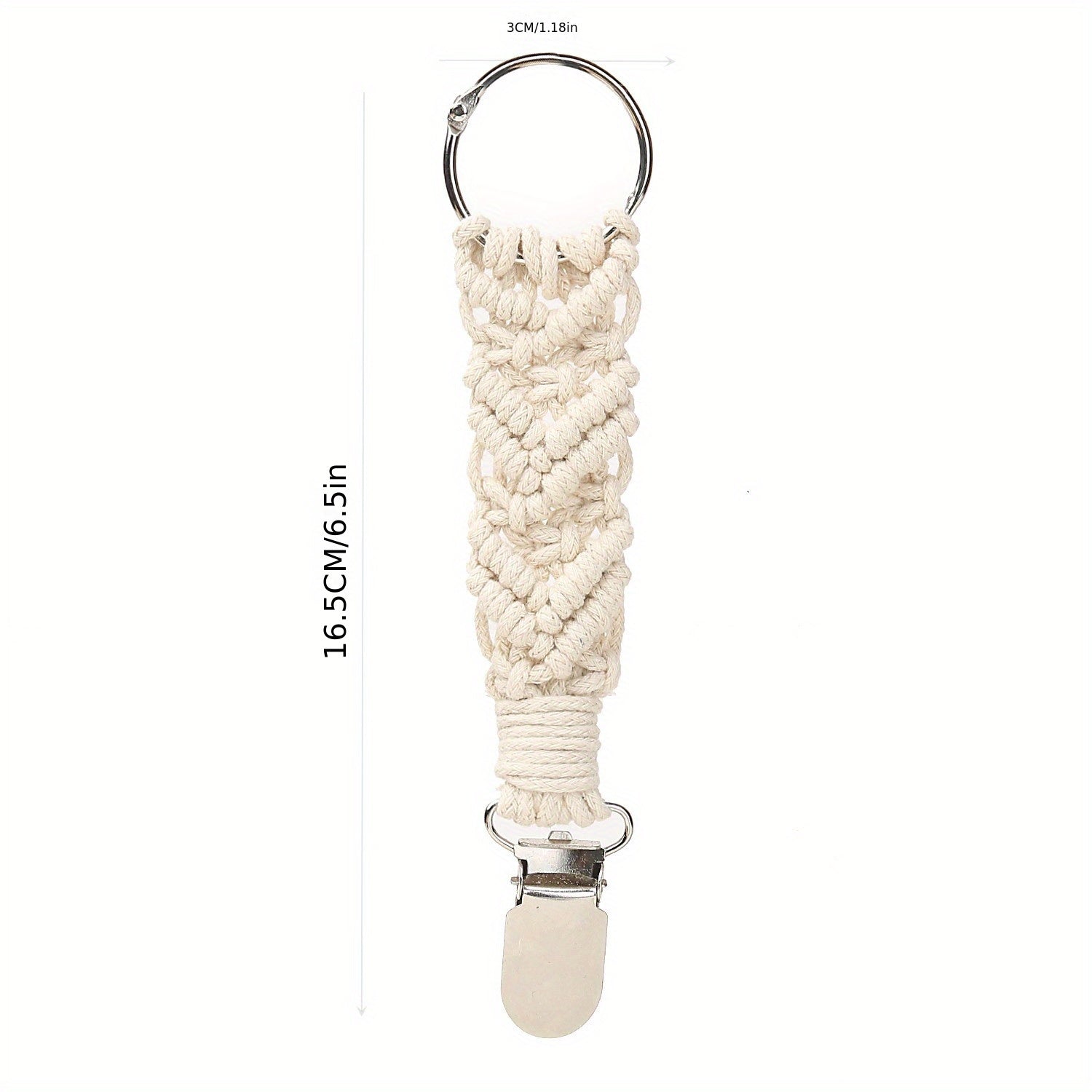 Braided Cotton Hat Clip for Travel & Storage
