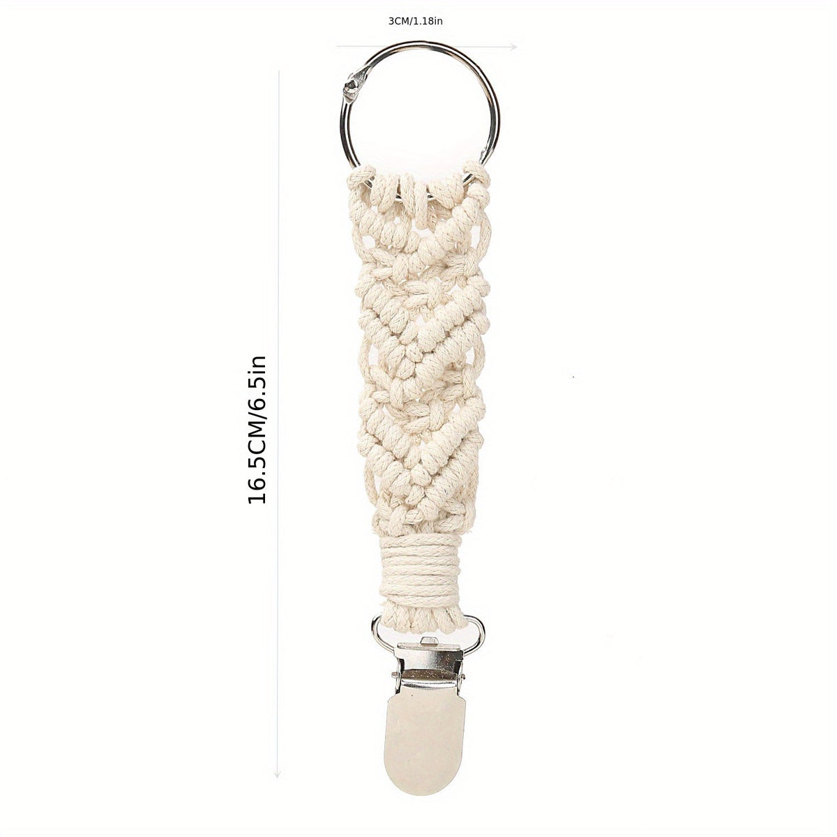 Braided Cotton Hat Clip for Travel & Storage