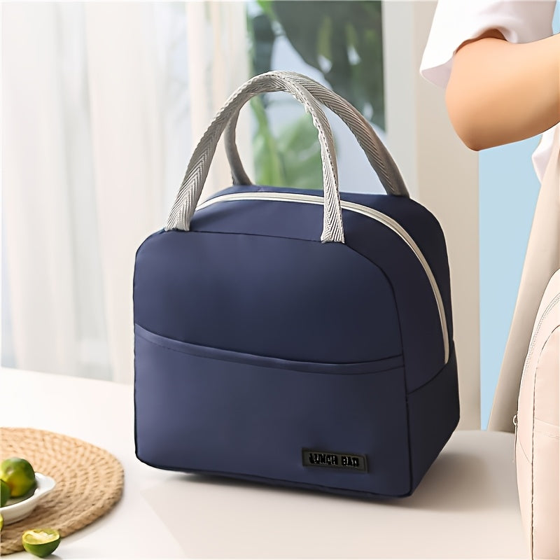 Student Lunch Bag Aluminum Foil Insulation Waterproof Oxford Cloth