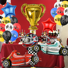 27pcs Racing Car Birthday Party Supplies Balloons Set