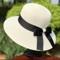 Ribbon Bowknot Bucket Hat UV Protection Sun Hats