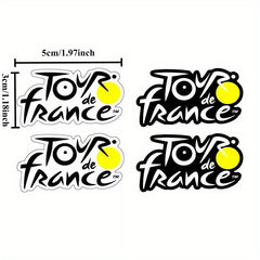 Cycling Stickers for Road Bikes Scratch Cover Decals Competition Decorative