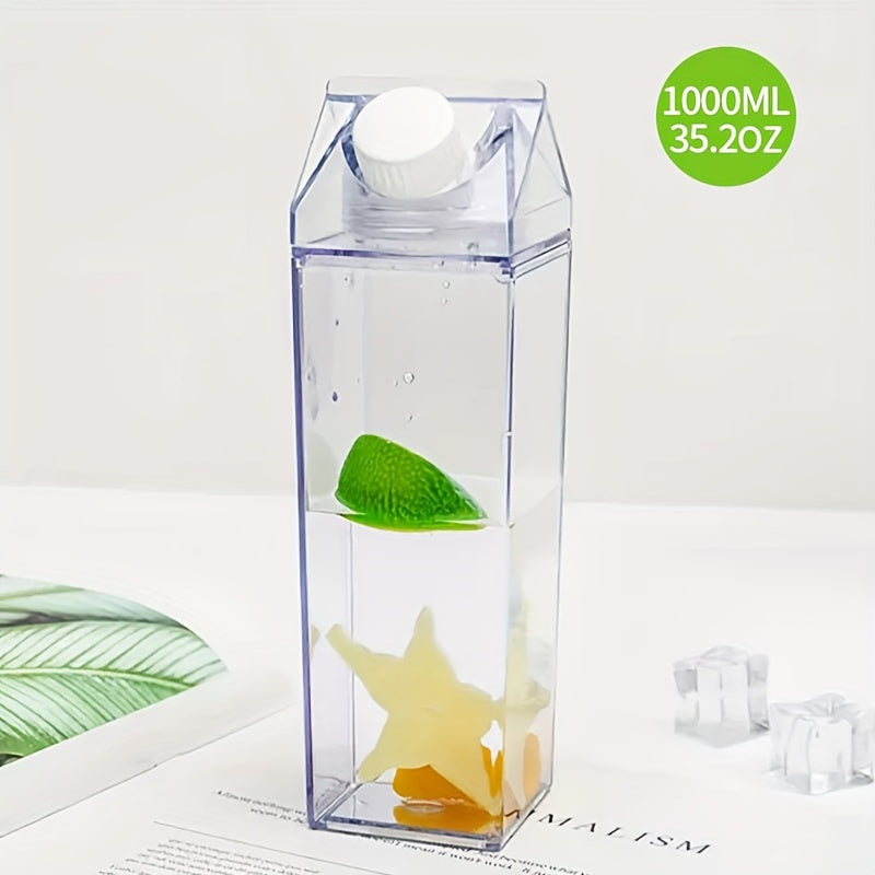 Portable Leakproof Milk Bottle with Cow Pattern