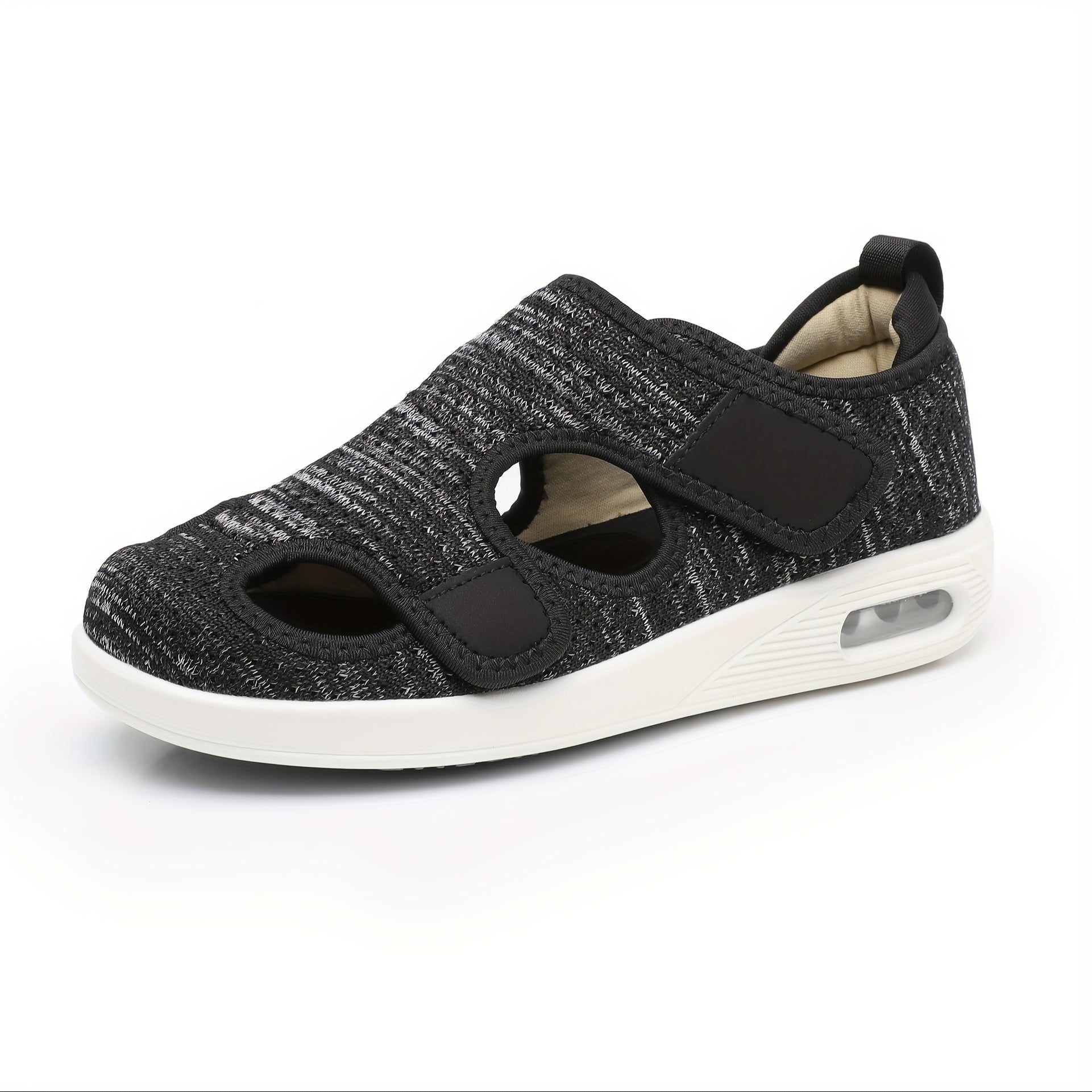 Men's Vintage Minimalist Striped Mesh Walking Shoes