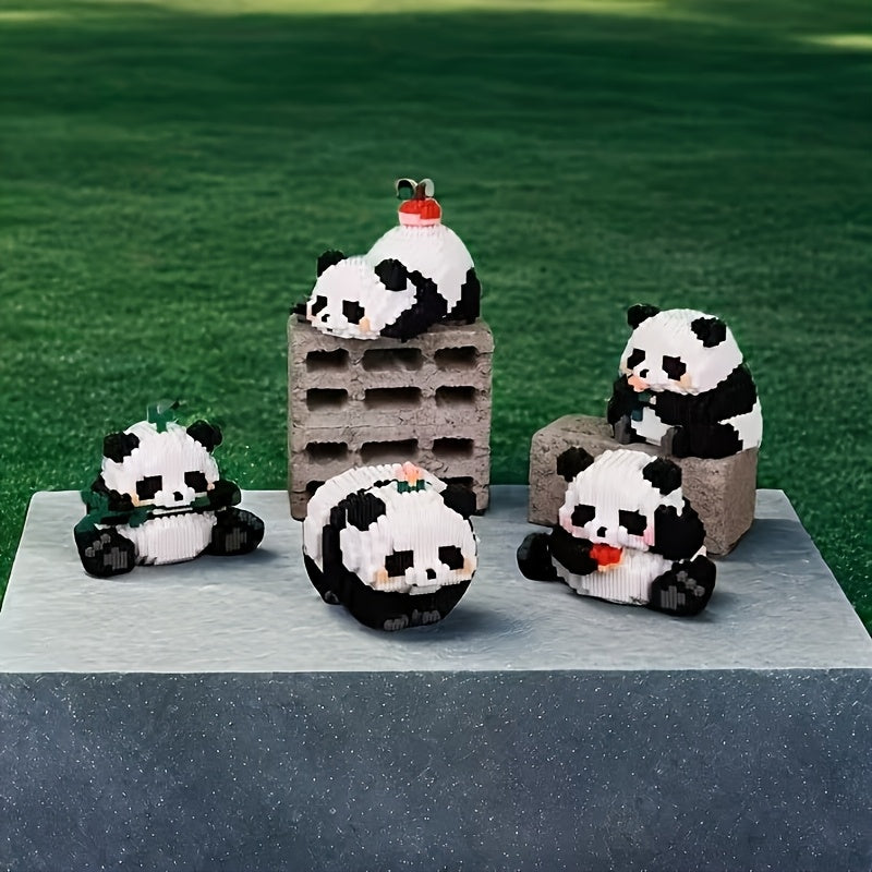 4700pcs Panda Building Blocks Thanksgiving Graduation Valentine'S