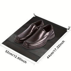 5pcs Travel Shoe Bag Large Transparent Drawstring Bag