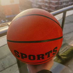 Rubber Basketball with Grip for Indoor and Outdoor Professional Competition