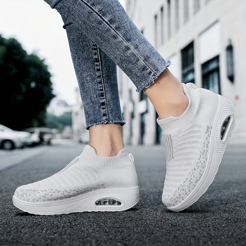 Women's Platform Height Increasing Air Cushion Shoes