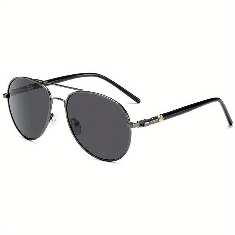 Men's Polarized Aviator Sunglasses Metal Frame