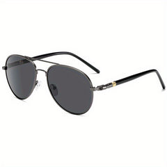 Men's Polarized Aviator Sunglasses Metal Frame