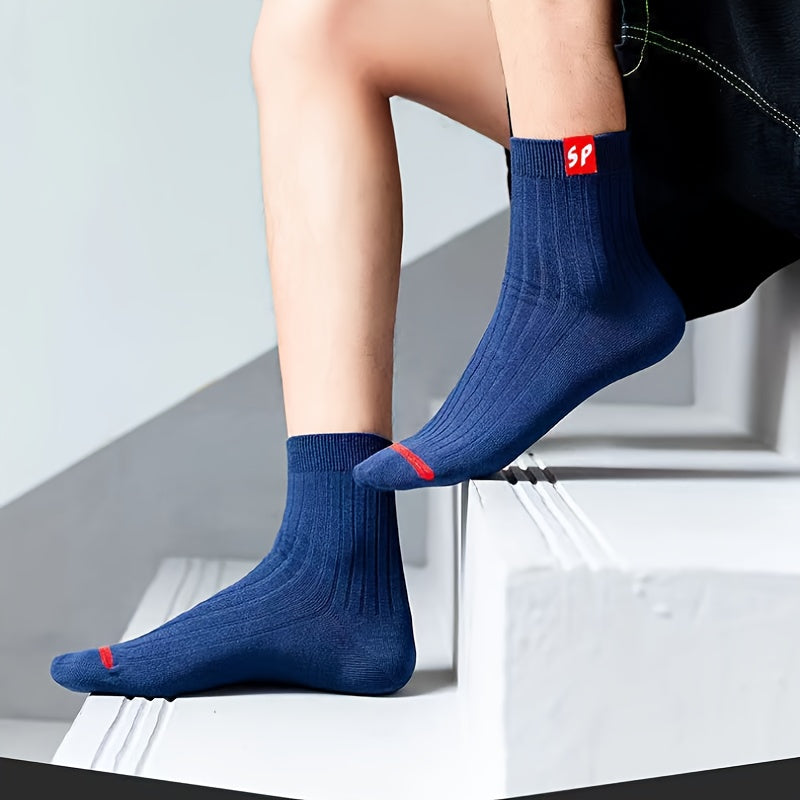 10 Pairs Deodorant Quarter Socks for Men Women