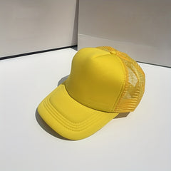 Mesh Breathable Unisex Baseball Cap Lightweight Sports Sunscreen Dad Hat