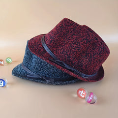 Small Top Hat for Kids British Style Street Sun Hat