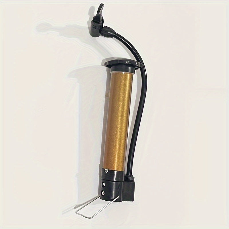 Stainless Steel Bike Pump Hand Air Pump Portable Ball Inflating Pump
