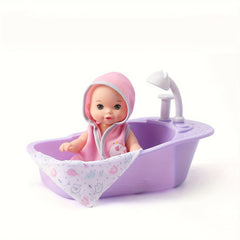 Belinda 21" Baby Doll W Bathtime Set 5 Accessories Included