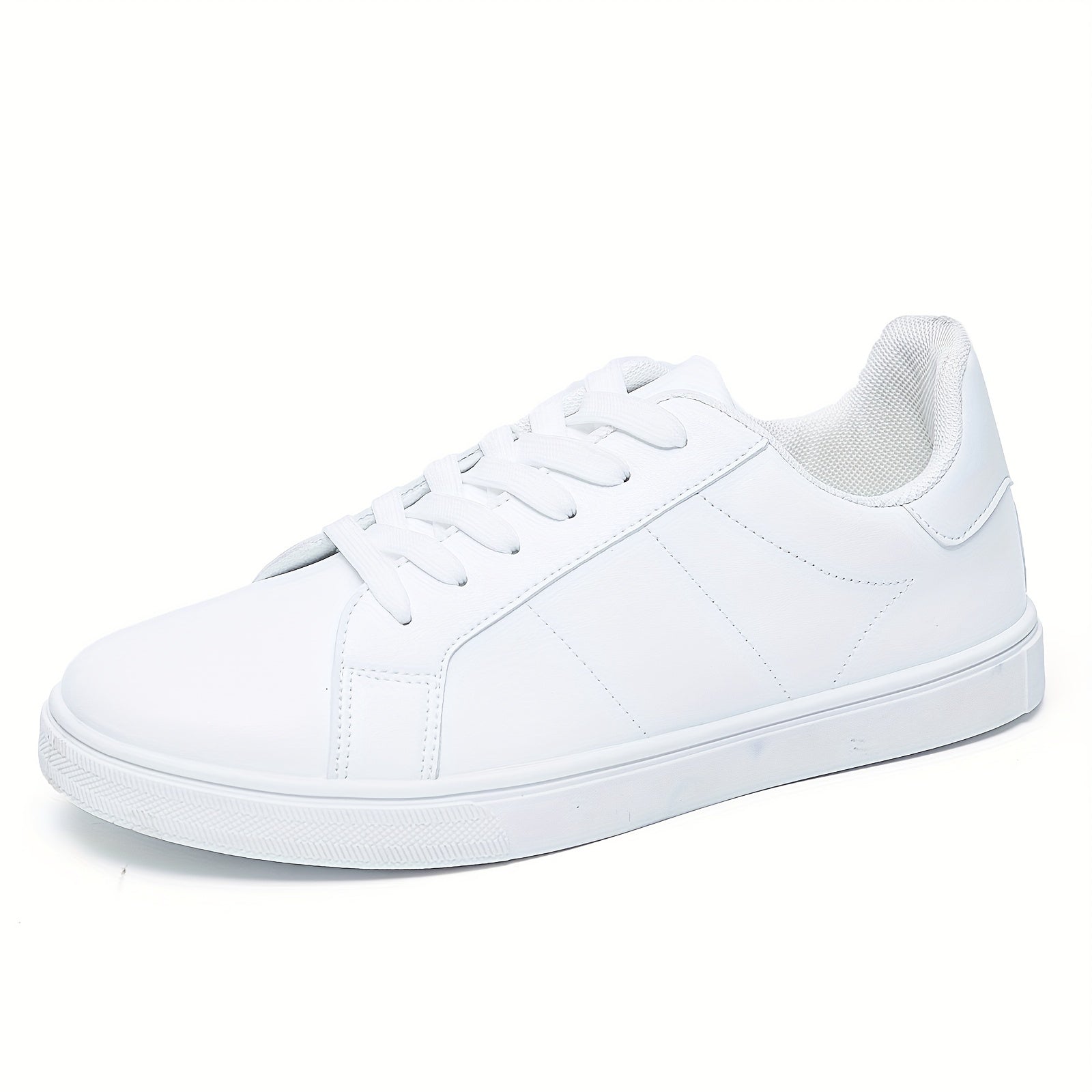 Men's Non slip Skate Shoes Casual Outdoor Lace up Walking Sneakers Flat Shoes