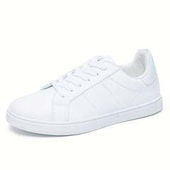 Men's Non slip Skate Shoes Casual Outdoor Lace up Walking Sneakers Flat Shoes