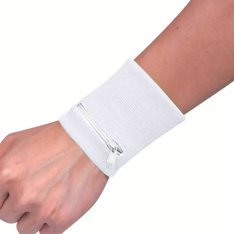 Kids Wrist Pouch Sport Gym Basketball Running Sweatbands Wrist Wrap Wallet