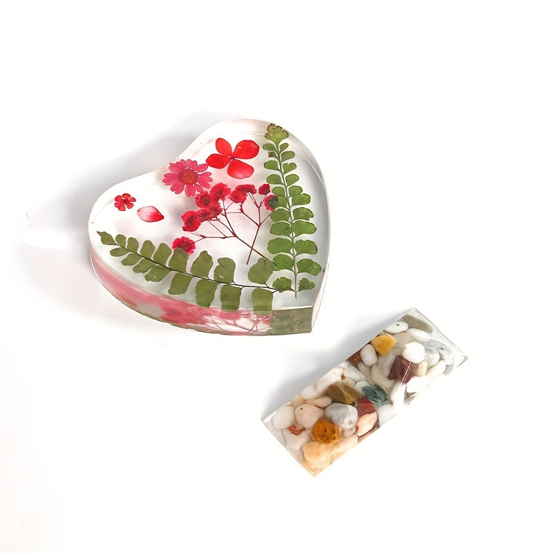 Love Heart Photo Frame Silicone Mold Epoxy Resin Decorative DIY Crafts Gift