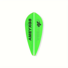 50pcs 7.62cm Arrow Vanes Rubber Feather Fletches for DIY Archery