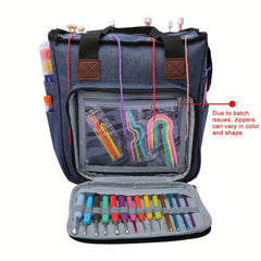 Knitting Yarn Organizer Crochet Storage Tote Bag Large Capacity