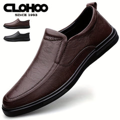 CLOHOO Men's Lightweight Slip On Loafer Shoes