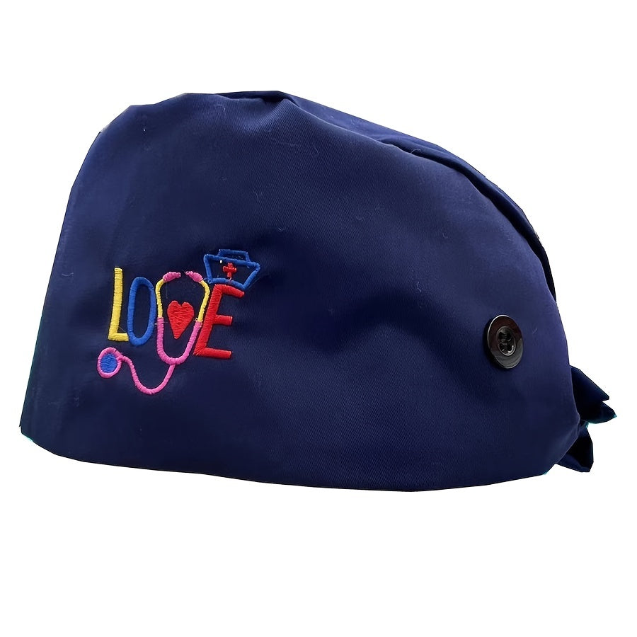 Embroidered Printed Working Hat Cartoon Nurse Hat