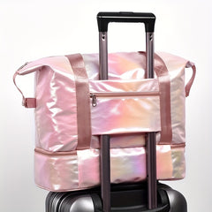 Large Capacity Waterproof Tote Storage Pouch Nylon Luggage Bag