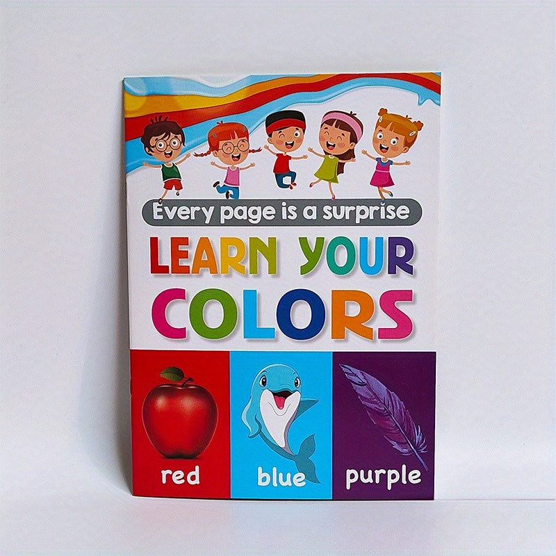 Engaging English Learning Doodle Book for Kids Kindergarten to 2