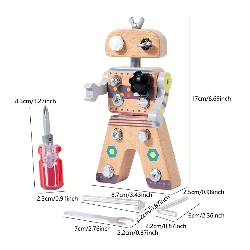 Interactive Robot Screw Toy for Family Fun