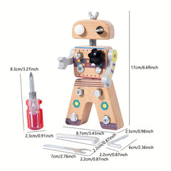 Interactive Robot Screw Toy for Family Fun