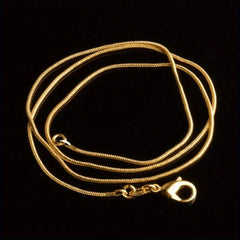 5 Pcs Snake Chain Necklace Wedding Party Jewelry