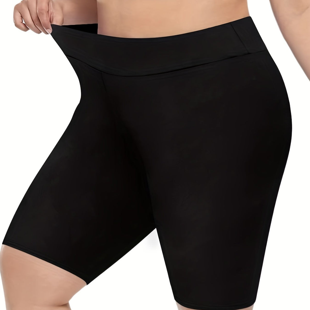  Women's High Rise Skinny Yoga Shorts