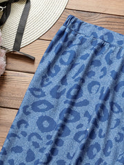  Leopard Print Biker Pants for Women