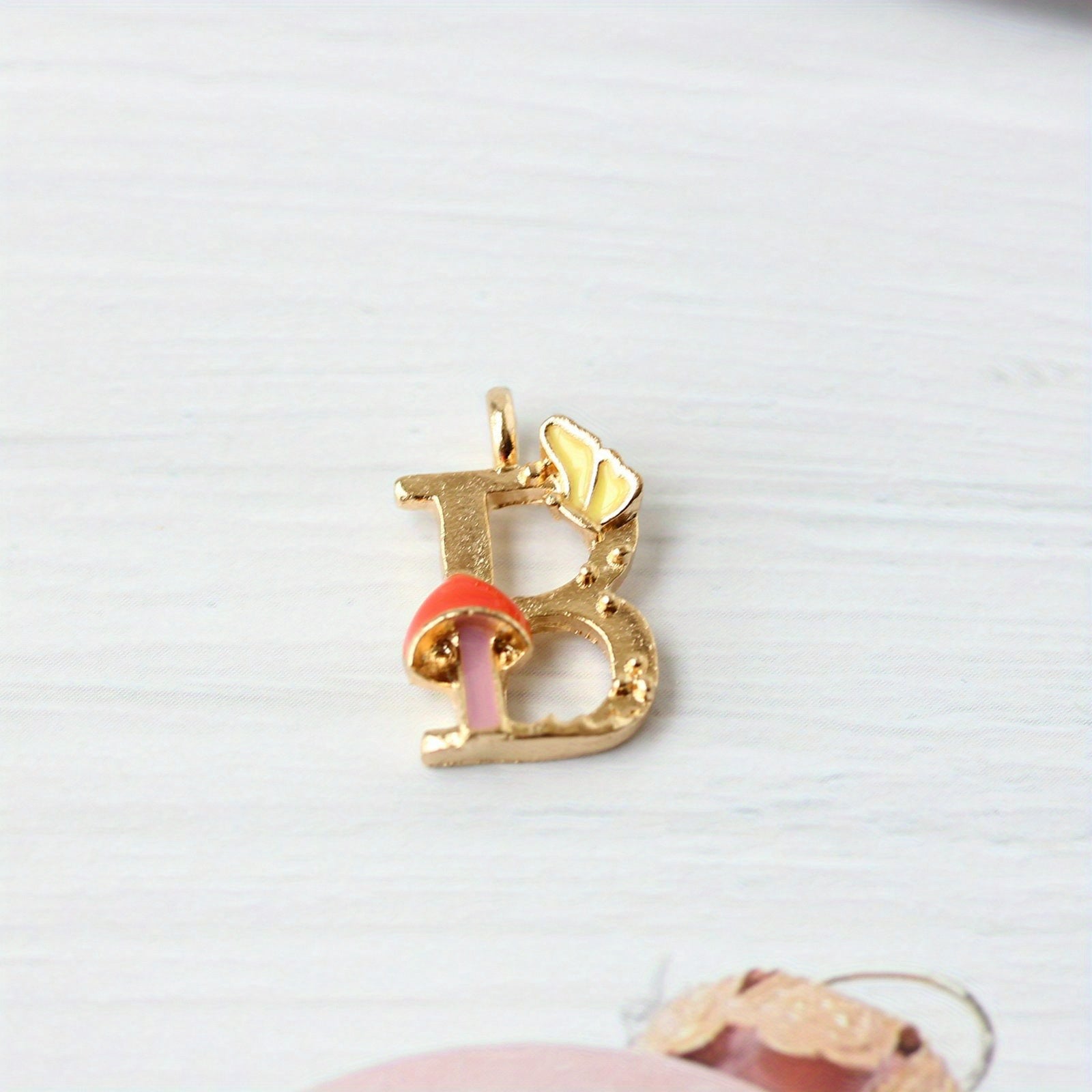 DIY Initial Letter Charms Jewelry Making Kit