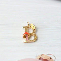 DIY Initial Letter Charms Jewelry Making Kit