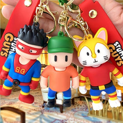 Cute Cartoon PVC Bag Pendant Car Key Chain