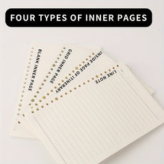 Waterproof Detachable Clip Cover Loose leaf Notebook