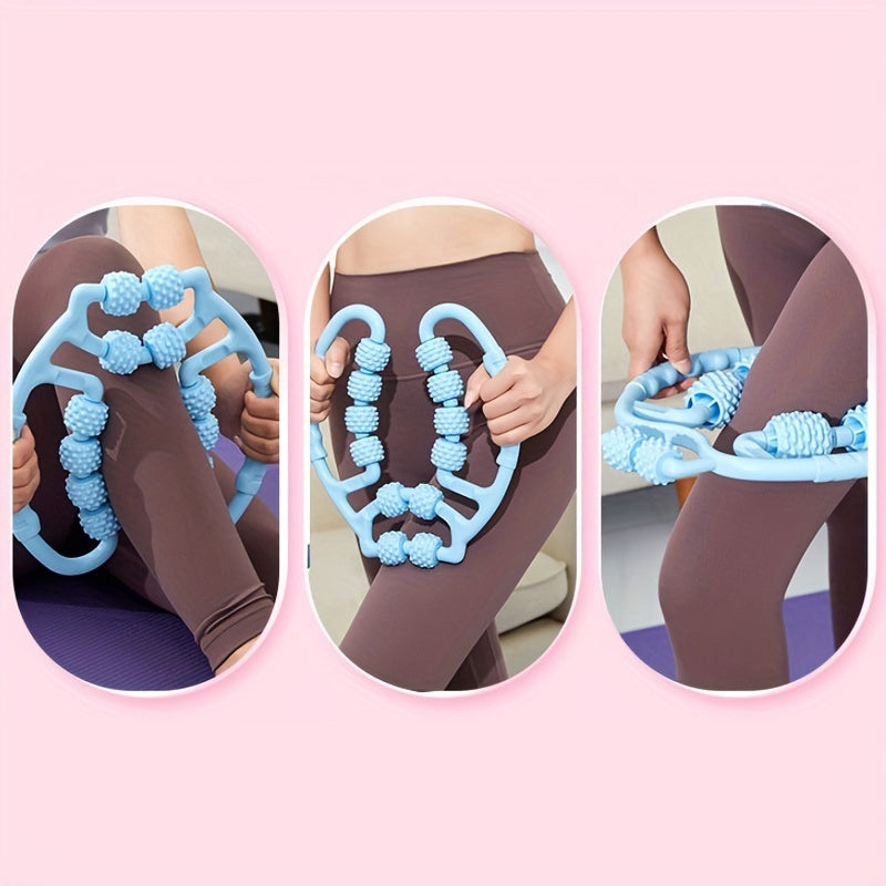12 Wheel Leg Clamp Ring for Deep Muscle Relaxation