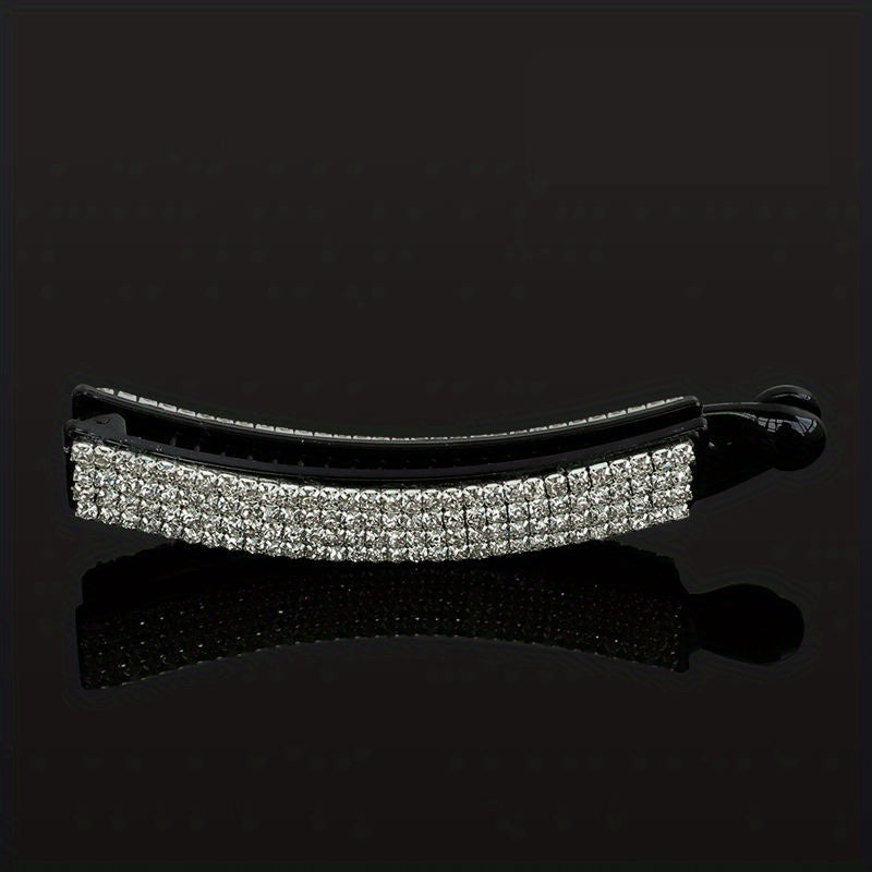 Chinese Style Rhinestone Ponytail Hair Clip