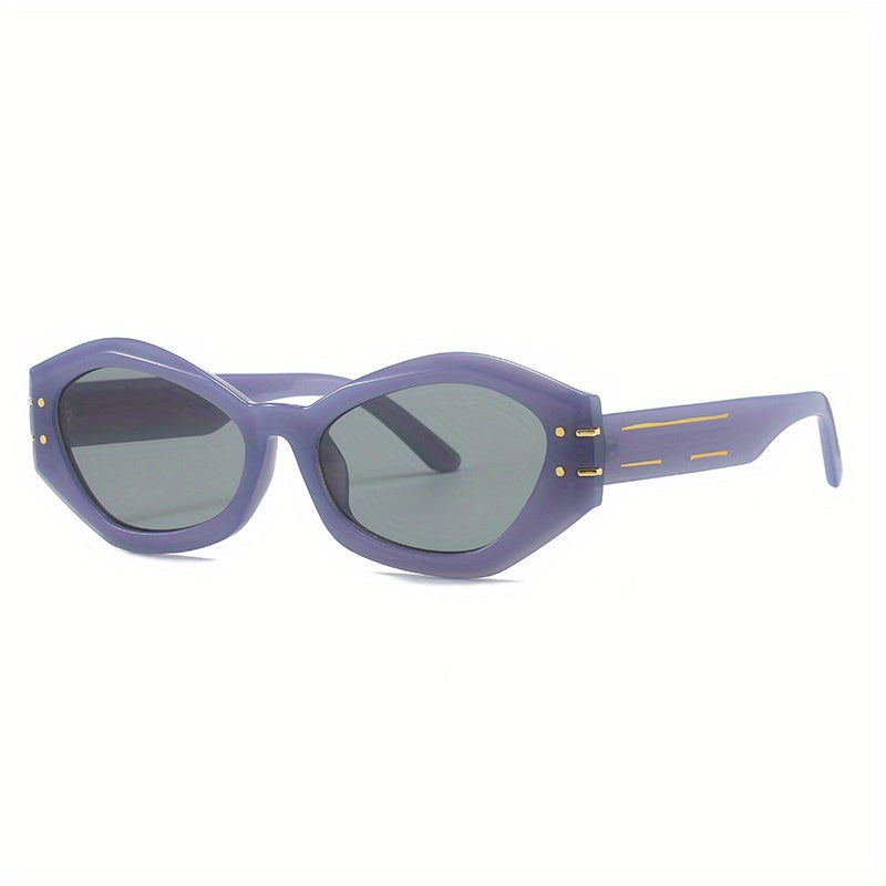 Y2K Polygonal Sunglasses Gradient UV400