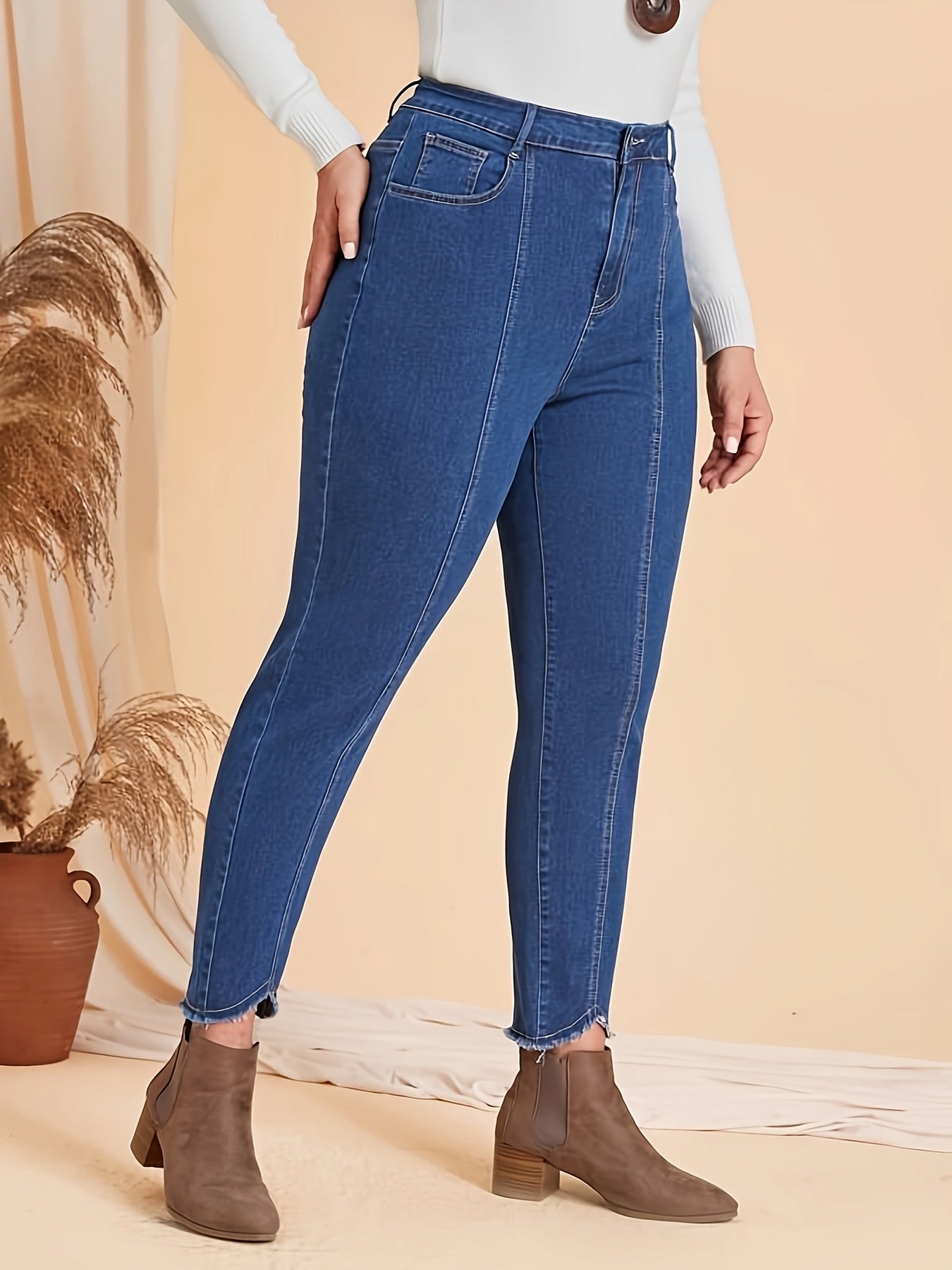  Women's High Rise Skinny Jeans