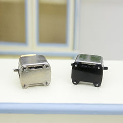 Mini Metal Breakfast Toaster Model for Dollhouse Kitchen Scene