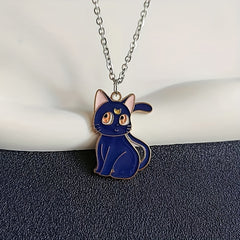 Cat Chain Necklace for Men and Women